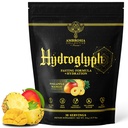 Ambrosia Hydroglyph Intraworkout Formula w/BCAA + EAA + Elektrolyytit Hydraation Powder suojaa Lean Lihas, 0g Sokerin Fasting Hydration Drink Mix, Made w/Coconut Water (Pineapple Mango)