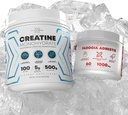 Performance Micronized Creatine Monohydraatti Powder Supplement + Fadogia Agrestis Gluteeniton, ei-GMO, Vegaani