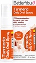 BetterYou Turmeric Oral Spray - Natural Liquid Turmeeric Supplement - helppo, mukava pilleri Vaihtoehtoinen - Natural Orange Flavor - 0,85 oz