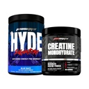 PROSUPPS Hyde-allekirjoitus Jatkossa Energy Pre-Workout, Blue Razz - 60 Servings, ja Creatiini 300 Bundle