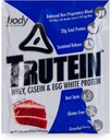 Body Nutrition Trutein High Protein Powder: 45% Whey, 45% Kaseiini, 10% Muna White, Gluteeniton, Alhainen natrium, Grass Fed Whey Protein Powder, kuntosali Supplement & Breakfast Shake, Red Velvet Cake, 34g Näyte