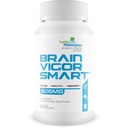 Brain Vigor Smart Brain Booster - Extra Strength Support for Focus, Health, and Memory - Parannettu Formula Made with Lion's Mane Mushroom & Ginkgo Biloba - Paras aivot Vigor Smart Pills