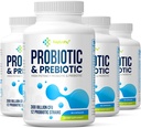 Probiootit naisille ja miehille, 300 miljardia PMY Probiootit 12 kantasta Probiootit, Organic Prebiootit Blend, Probiootti täydentää Gut Immuuni- ja ruoansulatuskanavan terveys, Hylly Vakaa, 240 kapselia