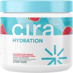 Cira Hydration Powder (45 tarjoilua) - Elektrolyytti Drink Mix Himalayan Salt for Dehydration Relief and Recovery - Vesimelonisokeri