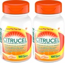 CITRUCEL Caplets Fiber Therapy for satural Ummetus Relief, 100 lukua (pakkaus 2)