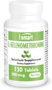 SuperSmart - L-selenometioniini 200 mikrog päivässä (Seleenilisä) - suuri imeytyminen - Essential Trace Mineral 