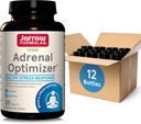 Jarow Formula Adrenal Optimizer kanssa Ashwagandha, Kamomilla ja Schizandra Extract, Tukee vähentää satunnaista stressiä, 120 vegaanista tablettia, 60 päivän tarjonta(Pack OF12)