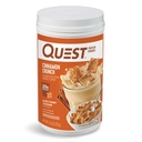 Quest Nutrition Cinnamon Crunch Protein Powder, 20g Protein, 2g Net Carb, 1g Sugar, Low Carb, Gluteeniton, 1,6 punta, 24 tarjoilua