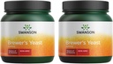 Swanson 100% Pure Brewerin hiivajauhe GMO-vapaa 1 lb (454 g) Pwdr (2 pakkaus)