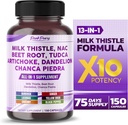 Milk Thistle NAC Beet Root Artisokka Voikukka - valmistettu USA