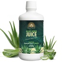 Organic Aloe Vera Juice, käsintehty 100% Certified Organic, Kalifornia Kasvatettu, Farm Fresh Aloe vuodesta 1972 Käyttö sisäisesti ravitsemus täydentää tai Topically, 32floz