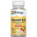 SOLARAY-vitamiini B-12 1000 mcg Lozenges Folic Acid ...
