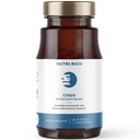 Nutri-Rich CoQ10 Softgels, Coenzyme Q10 Ubikinone for Heart & Energy, Statin Usage & Cellular Health, Kolmannen osapuolen testattu, GMP laatu, Ei keinotekoisia lisäaineita, Ei soijaa, Gluteeniton, 90