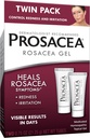 Prosacea - Lääkkeet Rosacea hoito kasvot - Parannukset Rosacea Oireet punertava, Pimples ja Ärsytys - Fragrance Free - Twin Pack - Kaksi 0,75oz Putket (1.5oz Yhteensä)