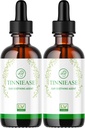 LIVORKA (2 pakkaus) Tinniease Drops, Tinniease Drops kuulotuki, Tinni Helppo pudotus, Tinniase korva Drops, 2 pulloa 60 päivää