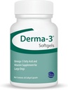 Ceva Derma-3 Softgels, Omega-3 rasvahappo- ja vitamiinilisä suurille koirille (60 kreivi)