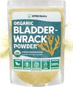 XPRS Nutra Organic Blackwrack Powder (Fucus Vesiculosus) - Premium Blackwrack Organic Powder for Glowing Skin - Vegaani Ystävällinen rakkocrack Herb Jodi täydentää (4 Ounce)
