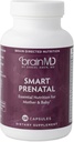 Tri Amen BrainMD Smart Prenatal - 120 kapselia - Monivitamiini äidille ja lapselle, edistää tervettä raskauden ja kasvun & kehitys vauvat - Gluteeniton - 30 tarjoilua