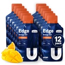 UCAN Edge Energy Gel Shots, Orange Mango (12, 2 Ounce Packets) Running, Training, Treenaukset, Kuntoilu, Pyöräily, Crossfit ...