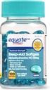Equate Maximum Strength Sleep-Aid Softgels, 50 mg, 100