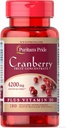 Puritan's Pride Cranberry Fruit Concentrate Plus D3-180 Softgels