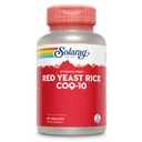 SOLARAY Red Yeast Rice Plus CoQ-10 & No-Flush Niacin B-3 -vitamiini, terve sydän- ja verisuonihoito, ei-inir-säteilyä & Citrin ilmaiseksi, 60 päivän rahat takaisin-takuu, 90 tarjoilua, 90 VegCaps