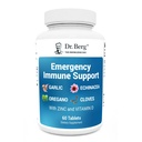 Tohtori Berg Emergency Immune Support w/Echinacea - Voimakas yrttiuutesekoitus (Varoitus: Vahvat kasviperäisten hajut) - Immunosupport Supplement sisältää 2000 IU D-vitamiinia & 10 mg sinkkiä - 60 tablettia