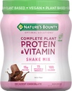 NB OS Nature's Bounty Complete Plant Protein & Vitamiini Shake Mix, 12 tarjoilua