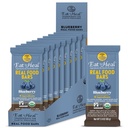 SyöHeal Blueberry Real Food Bar - Organic Protein Bars, Vegaani Ruoka, Terveellinen Gluteeniton Proteiini Ruoka - Matala sokeri Proteiini Bars, Ei GMO, Ei koskaan paistettu, Kasvipohjaiset Organic Välipalat - Valmistettu nautittavaksi