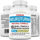 Neuropatia Tuki Nerve täydentää 600 mg Pure Alpha Lipoic Acid - Maximum Strength Formula, Fortify Nerves sormet, kädet, varpaat, & jalat - Paras perifeerinen tuki - 120 kapselia
