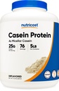 Nutricost Casein Protein Powder 5lb - Micellar Kaseiini, ei-GMO, Gluteeniton (Ei maukasta)
