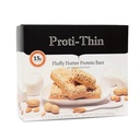 Proti-Thin Fluffy Nutter Protein Bars, 15g proteiinia, Low Calorie, Erittäin alhainen carb (VLC), Low Fat, High Fiber Snack Bar, KETO Ruokavalio Friendly, Ihanteellinen proteiini Yhteensopiva, Ei Gluteenittomia ainesosia, 7 /Box