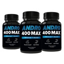 Andro400 Testosteroni tuki miehille ja naisille Tongkat Ali, L-arginiini & L-Citrulline energia, elinvoima & suorituskyky 180 kapselia, 180 päivän toimitus