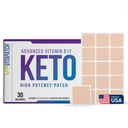 Keto Patch B12 Methylcobalamin ja Guarana B12 Patch for Energy - 30 päivän toimitus Keto & B12 Patchs - valmistettu Yhdysvalloissa