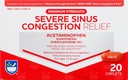 Rite Aid Vaikea Sinus Medicine ja nenän dekongestantti, suurin vahvuus - 20 Caplets 
