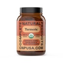 Luomukurkumalliset kapselit - Raw & Pure Curcumin Root Powder Supplement, 100 kapselia 600 mg, sappirakko, maksa ja tuki