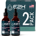 E2H Imetys lisäravinteet ja imetys tuki - nestemäinen imetys täydentää - sisältää Sarviapila, maito Thistle, Fenkoli ja enemmän - Ei alkoholia - Vegaani - (2 pulloa)