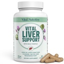 Elintärkeä maksan tuki Uusi Formula Liver Supplement ja Liver Vitamiineja 