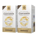 Solgar Full Spectrum Curcumin - 90 LiCaps, 2 pakkaus - Superior Imeytyminen - Aivot, Joint & Immuuniter Health - Ei-GMO, Vegaani, Gluteeniton, Dairy Free - 180 yhteensä