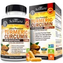 Turmeeric Curcumin Black Pepper Extract 1500mg - korkea imeytyminen Ultra Potent Turmeeric täydentää 95% Curcuminoidit ja BioPerine - Non GMO Tumeric kapselit yhteisen tuen - 90 kapselia
