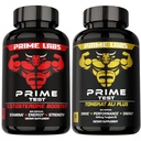 Prime Labs Prime Test Testosteroni Booster (60 ct) + Tongkat Ali Plus (60 ct)
