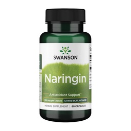 Swanson Naringin 500 Milligrammaa 60 kapselia
