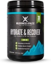 Wilderness urheilija - Hydrate & Recover ... Liquid Hydration Powder Electrolyte Drink Mix - Palauta Faster Bcaas - Hydrate Powder 1000 mg C-vitamiinia - 30 tarjoilutupa (sitruunan limetti)