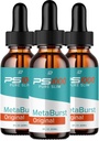 Metaburst PS1000 Pure Drops Liquid Supplement - PS1000 Metaburst Liquid Drops, PS1000 Alkuperäinen Metabolinen tuki täydentää, PS1000 Pure Metaburst Arvostelut (3 pakkaus - 3 kuukauden toimitus)