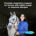 Farnam Yskätön Hevonen Yskä täydentää Pellettiä, tarjoaa hengitysteiden tukea hevosille W / Seasonal Allergies tai Stable Cough, 1,75 lb, 48 päivän tarjonta (paketti 2)