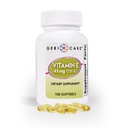 GeriCare E-vitamiinikapseleita 100 IU iho- ja immuunitukeen, 45 mg 100 Count E-vitamiinia naisille ja miehille