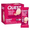 Quest Nutrition Frosted Evästeet Twin Pack, Mansikkakakku, 1g sokeria, 10g proteiinia, 2g Net Carbs, Gluteeniton, 16 evästeitä