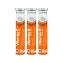 nutrazul-vitamiini C 1000 mg Effervescent-tabletit, VIT C-lisä, joka auttaa pitämään immuunitoiminnon, gluteeniton, laktoositon, sokeriton, säilöntäaineeton, oranssi maku, 20