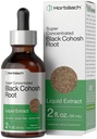 Horbäach Black Cohosh Root Tincture ... 2 fl oz ... Liquid Extract... Alkoholiton Herb Drops... Kasvisruokaa...