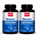 Jaarrow Formula Neuro Optimizer - 120 kapselia, 2 kapselin pakkaus - Aivojen terveys ja hapettumisenestoaineet - Sisältää 7 Neuroravinteet - Gluteeniton - 60 Tarjoilu yhteensä